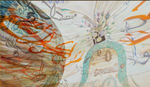 Original project artwork by Diaa Lagan bursary recipient